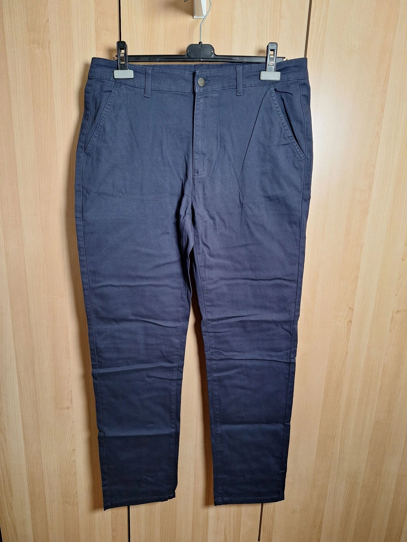 pantalon chino homme bleu marine atlas for men taille 44 neuf sans etiquette